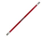 Torsion Bar - Tubular - 1.025 in OD - 1-1/8-48 in Spline - 30 in Long - Chromoly - Red Powder Coat - Left Front / Right Rear - Sprint Car - Each thumbnail 1