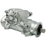 Steering Box - Power - Sportsman 700 Series - 3-Bolt - 13/16 in 36 Spline - 8 to 1 Ratio - 0.185 in Valve - Iron - Natural - Universal - Each thumbnail 1