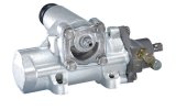 Steering Box - Power - Sportsman 600 Series - 4-Bolt - 3/4 in 30 Spline - 12 to 1 Ratio - 0.235 in Valve - Iron - Natural - Universal - Each thumbnail 1
