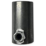 Steering Shaft Coupler - 17 mm 36 Spline to 3/4 in Smooth - Weld-On - Steel - Universal - Each thumbnail 1