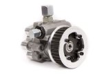 Power Steering Pump - GM Type 2 - 3 gpm - 1600 psi - Fuel Pump Adapter / HTD Pulley Included - Aluminum - Natural - Each thumbnail 1