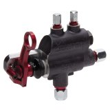 Wing Valve - Hydraulic Adjustment - Black / Red Finish - Sprint Car - Each thumbnail 1