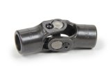 Steering Universal Joint - Single Joint - 3/4 in Smooth Bore to 3/4 in Smooth Bore - Steel - Black Paint - Each thumbnail 1