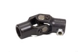 Steering Universal Joint - Single Joint - 3/4 in Smooth Bore to Corvette Bottom Set Screw - Steel - Black Paint - Each thumbnail 1