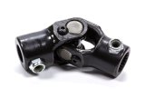 Steering Universal Joint - Single Joint - 5/8 in 36 Spline Bore to 3/4 in 20 Spline - Steel - Black Paint - Each thumbnail 1