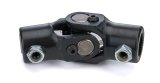 Steering Universal Joint - Single Joint - 3/4 in 30 Spline to 3/4 in Double D - Steel - Black Paint - Each thumbnail 1