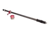 Steering Column - Adjustable - 32-42 in Length - 3/4-20 in Spline - Aluminum - Natural - Rocket Chassis - Each thumbnail 1
