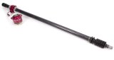 Steering Column - Adjustable - 32-42 in Length - 3/4-20 in Spline - Aluminum - Natural - Rayburn Chassis - Each thumbnail 1