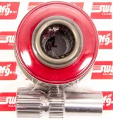 Steering Wheel Quick Release - Weld-On - SFI 42.1 - Aluminum - Red Anodized - 6-Bolt Momo / Sparco Steering Wheels - Kit thumbnail 1