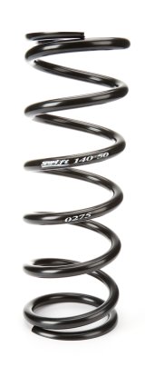 Coil Spring - Conventional - 5 in OD - 14 in Length - 275 lb/in Spring Rate - Rear - Steel - Black Powder Coat - Each thumbnail 1
