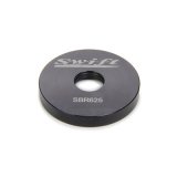 Bump Stop Cup - Single Spring - 2.000 in OD - 0.625 in Thru Hole - Aluminum - Black Anodized - Swift Bump Spring - Each thumbnail 1