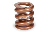 Bump Stop Spring - Round Wire - 2.25 in Free Length - 2 in OD - 4000 lb/in Spring Rate - Steel - Copper Powder Coat - Each thumbnail 1