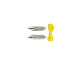 Plumb Bob - 2 Steel Bobs - String Included - Kit thumbnail 1