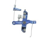 Throttle Linkage - Honda Style - Aluminum - Blue Anodized - Go Kart / Quarter Midget - Kit thumbnail 1
