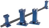 Chassis Alignment Bar - Front - Aluminum / Steel - Blue Anodized - Quarter Midget - Kit thumbnail 1