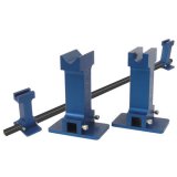 Chassis Alignment Bar - Rear - Aluminum / Steel - Blue Anodized - Quarter Midget - Kit thumbnail 1