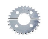 Axle Pulley - 27 Tooth - Aluminum - Natural - Quarter Midget - Each thumbnail 1