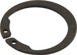 Snap Ring - 5/8 in Diameter - Steel - Natural - Axle Assembly Retainer Ring - T&D Machine Rocker Arms - Each thumbnail 1