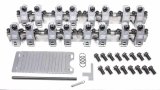 Rocker Arm - SportComp - Shaft Mount - 1.50 Ratio - Full Roller - Aluminum - Natural - Small Block Chevy - Kit thumbnail 1