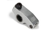 Rocker Arm - Shaft Mount - 1.60 Ratio - Full Roller - 0.080 Left Offset - On Shaft - 1.450 in Long - Aluminum - Natural - Big Block Chevy / Small Block Ford - Each thumbnail 1