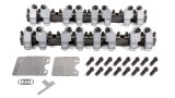 Rocker Arm - Shaft Mount - 1.60 / 1.55 Ratio - Full Roller - Aluminum - Natural - 18 Degree Layback Heads - Small Block Chevy - Kit thumbnail 1