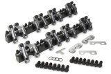 Rocker Arm - Shaft Mount - 1.65 / 1.55 Ratio - 0.650 Offset Intake - Full Roller - Steel - Natural - Aluminum 13 Degree Dart - Small Block Chevy - Kit thumbnail 1