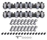 Rocker Arm - Shaft Mount - 1.60 Ratio - Full Roller - Aluminum - Natural - Small Block Chevy - Kit thumbnail 1