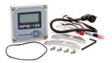 Tachometer - Tachometer II - 15000 RPM - 9V Battery - Digital - 2-1/4 in Square - Mount / Hardware - Gray Face - Magneto / Electronic Ignitions - Each thumbnail 1
