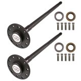 Axle Shaft - Performance Rear Axle Kit - 30.43 in Long - 28 Spline Carrier - 5 x 4.75 in Bolt Pattern - C-Clip - Chromoly - Black Oxide - GM 10-Bolt - Kit thumbnail 1