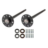 Axle Shaft - Performance Rear Axle Kit - 29.563 in Long - 30 Spline Carrier - 5 x 4.75 in Bolt Pattern - C-Clip - Chromoly - Black Oxide - GM 12-Bolt - Kit thumbnail 1