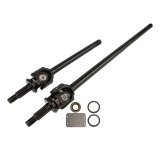 Axle Shaft - Performance Complete Front Axle Kit - 22.68 in / 38.51 in Long - 27 Spline Carrier - 27 Spline Drive Flange - 6.11 in Outer Length - Chromoly - Black Oxide - Dana 30 - Jeep Cherokee 1984-92 / Jeep Wrangler YJ 1987-95 - Kit thumbnail 1