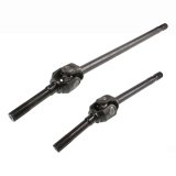 Axle Shaft - 46.07 and 28.44 in Long - 30 Spline Carrier - 19 Spline Drive Flange - 9.94 in Outer Length - Chromoly - Black Oxide - Dana 44 - GM Fullsize SUV / Truck 1973-78 - Kit thumbnail 1