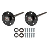Axle Shaft - Performance Rear Axle Kit - 29.93 in Long - 28 Spline Carrier - 5 x 4.50 in Bolt Pattern - C-Clip - Steel - Black Oxide - Ford 8.8 in - Ford Mustang 1994-98 - Kit thumbnail 1