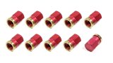 Nut - 3/8-16 in Thread - Aluminum - Red Anodized - Tiger Quick Change Gear Covers - Set of 10 thumbnail 1