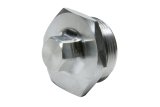 Inspection Plug - Hex Head - O-Ring Seal - Aluminum - Natural - Tiger 10 in Side Bells - Each thumbnail 1