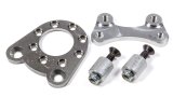 Brake Caliper Bracket - Rear - Bolt-On - 1.5 Degree Camber - 8-Bolt Flange - Aluminum / Steel - 5 on 5 - Tiger Bolt-On Snout - Kit thumbnail 1