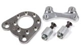 Brake Caliper Bracket - Rear - Bolt-On - 1.5 Degree Camber - 8-Bolt Flange - Aluminum / Steel - Wide 5 - Tiger Bolt-On Snout - Kit thumbnail 1
