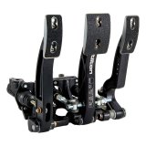 Pedal Assembly - 800-Series - Brake / Clutch / Gas - Adjustable Ratio - Adjustable Length - Balance Bar - Aluminum - Black Anodized - Each thumbnail 1