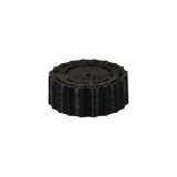 Master Cylinder Cap - Screw-On - Plastic - Black - Tilton 74 / 75-Series Master Cylinders - Each thumbnail 1