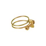 Master Cylinder Reservoir Clamp - Reservoir to Master Cylinder - Steel - Tilton 74 / 75-Series Master Cylinders - Each thumbnail 1