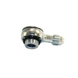 Fitting - Adapter Banjo - 90 Degree - 9/16-18 Male to 4 AN Banjo - Steel - Zinc Plated - Each thumbnail 1
