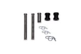 Jacobs Ladder Pin - One 1-1/2 in Long x 1/2 in Diameter Pin - Two 3-3/4 in Long x 3/8 in Diameter Pins - Clips / Spacers Included - Titanium - Natural - Sprint Car - Kit thumbnail 1