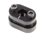 Birdcage Adjuster - 1.25 x 2.125 in Long - 0.438 in Thick - 0.625 in Hole Diameter - Hardware Included - Aluminum - Black Anodized - Double Bearing - Ti22 Sprint Car Birdcage - Each thumbnail 1