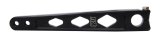 Pitman Arm - Straight Broach - Aluminum - Black Anodized - Sprint Car - Each thumbnail 1