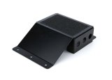 Heel Riser - 1.5 in Tall - 4.5 in Wide - Non-Skid Pad - Aluminum - Black Anodized - Each thumbnail 1