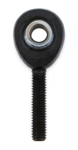 Rod End - Spherical - 3/16 in Bore - 10-32 in Right Hand Male Thread - Aluminum - Black Anodized - Each thumbnail 1