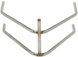 Bumper - Post - Rear - 1 in Tube - Stainless - Natural - Sprint Car - Each thumbnail 1