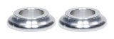 Tapered Spacer - 1/2 in ID - 1/4 in Thick - Aluminum - Natural - Universal - Pair thumbnail 1