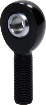 Rod End - Spherical - 1/2 in Bore - 5/8-18 in Left Hand Male Thread - Aluminum - Black Anodized - Each thumbnail 1