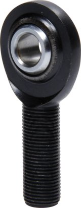 Rod End - Spherical - 1/2 in Bore - 5/8-18 in Right Hand Male Thread - Chromoly - Black Powder Coat - Each thumbnail 1
